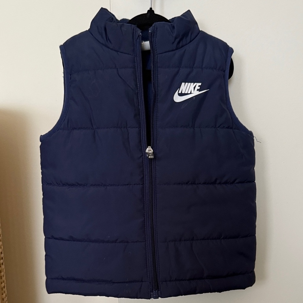 Nike Dark Blue Puffer Vest